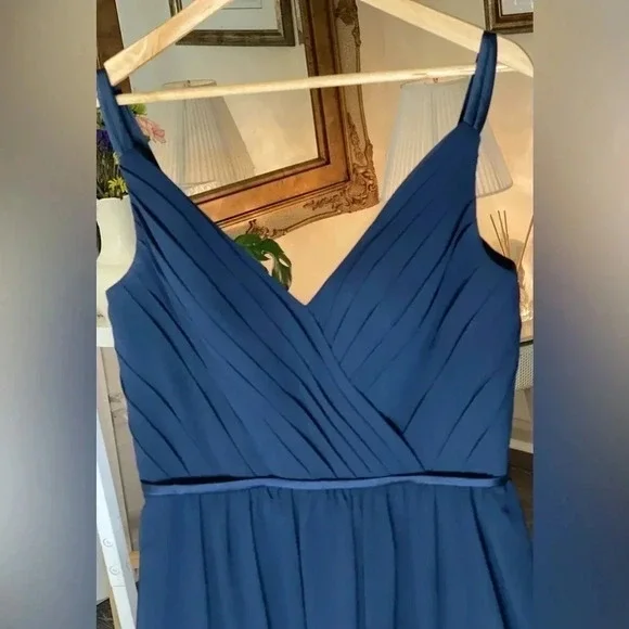 Sorella Vita bridal size 14 — beautiful formal navy gown! - Picture 2 of 7